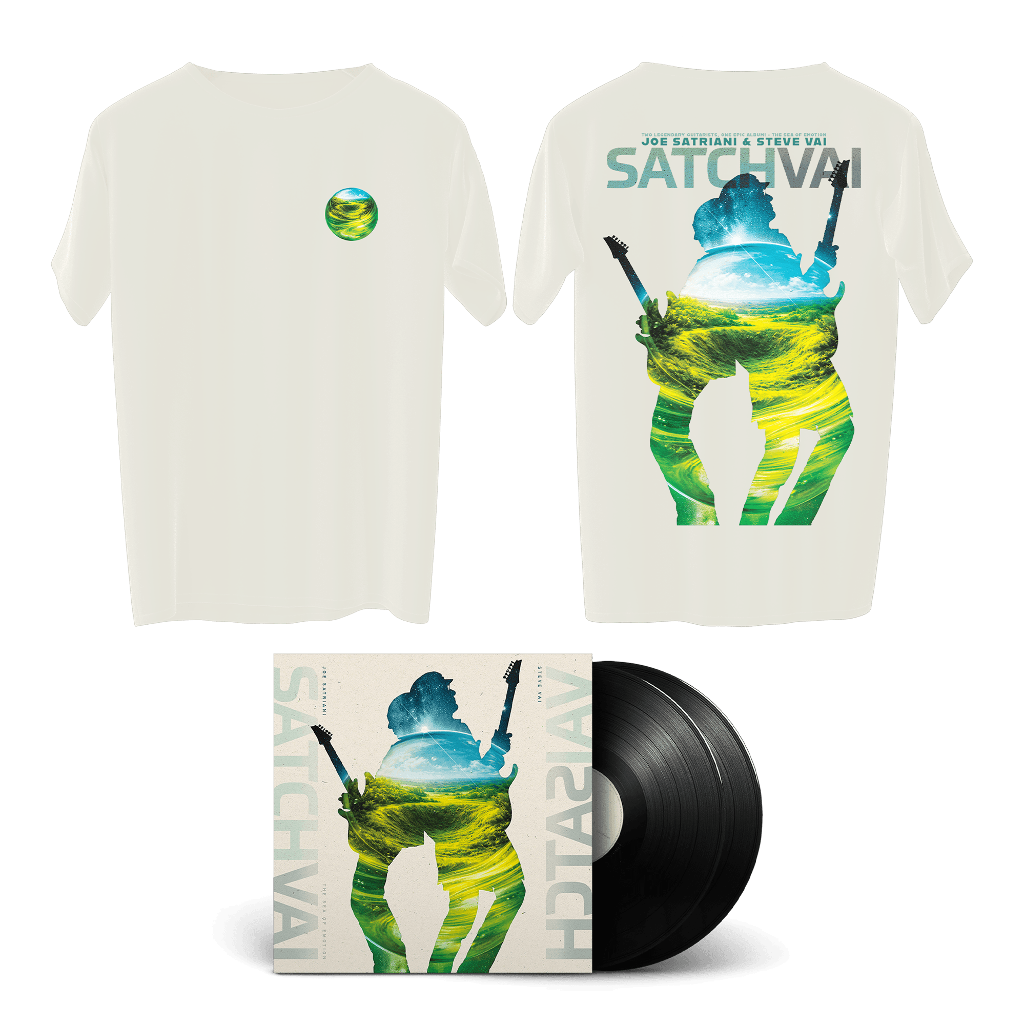 LP + Natural T-Shirt Bundle