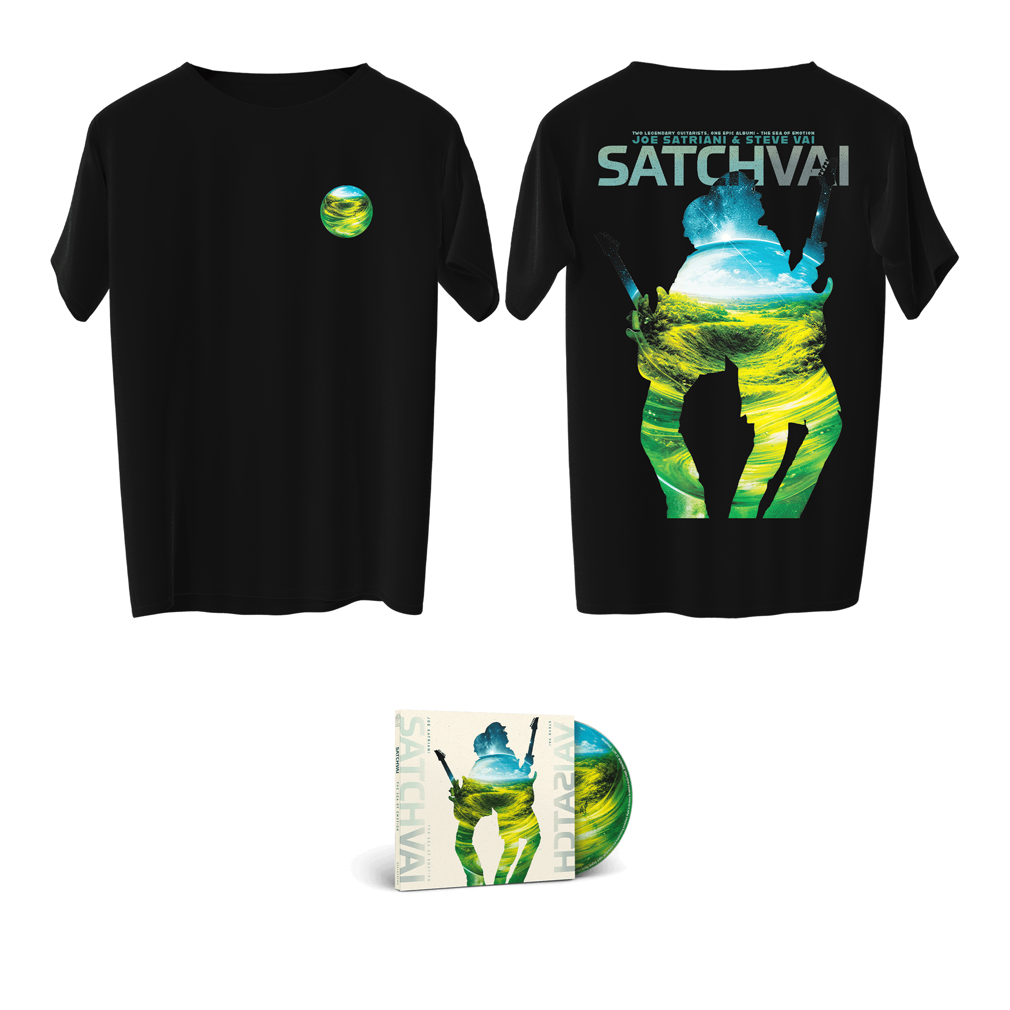 CD + Black T-Shirt Bundle