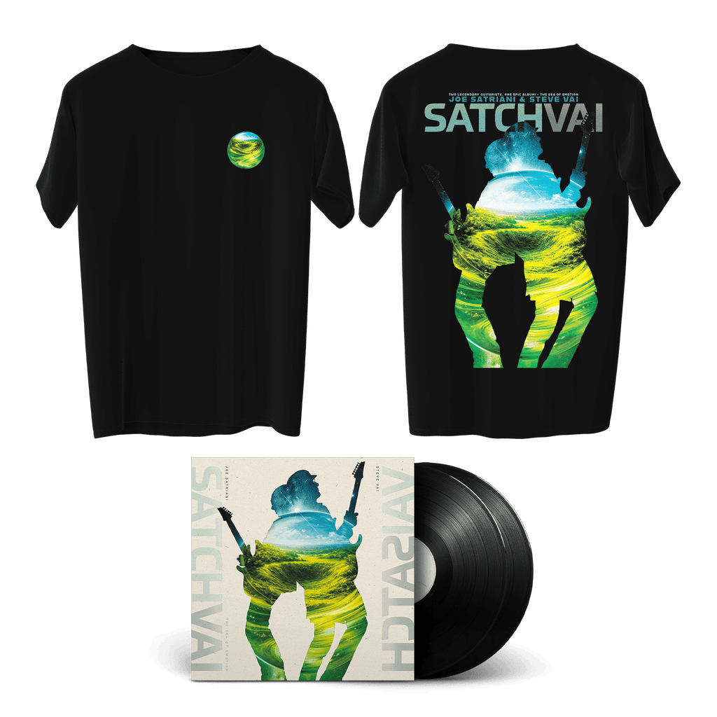 LP + Black T-Shirt Bundle